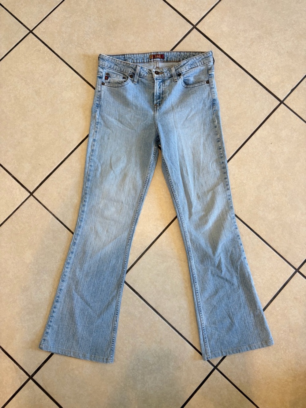 l.e.i low-rise y2k jeans